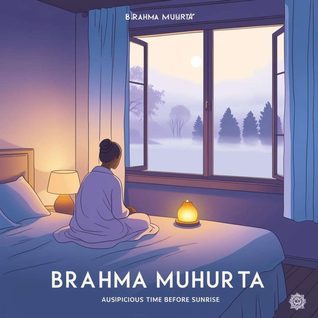 ब्रह्म मुहूर्त में उठना (Waking Up at Brahma Muhurta)